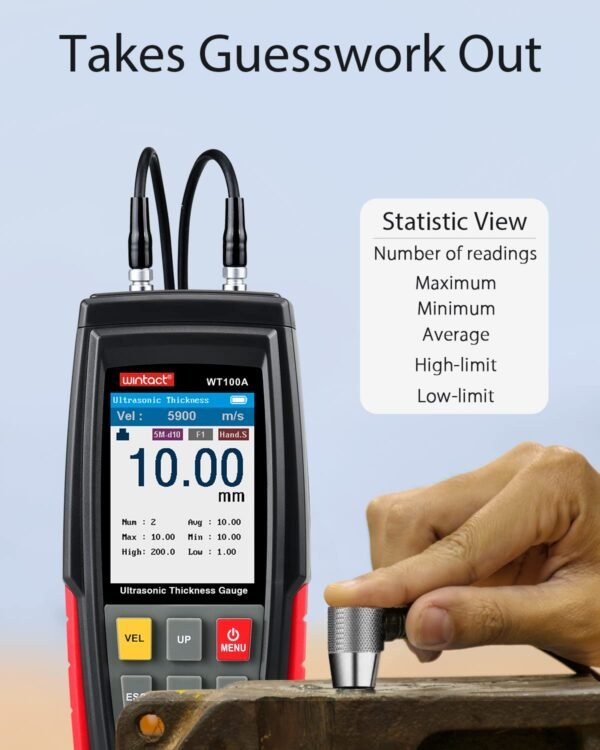Wintact Digital Ultrasonic Thickness Gauge——WT100A - Image 3