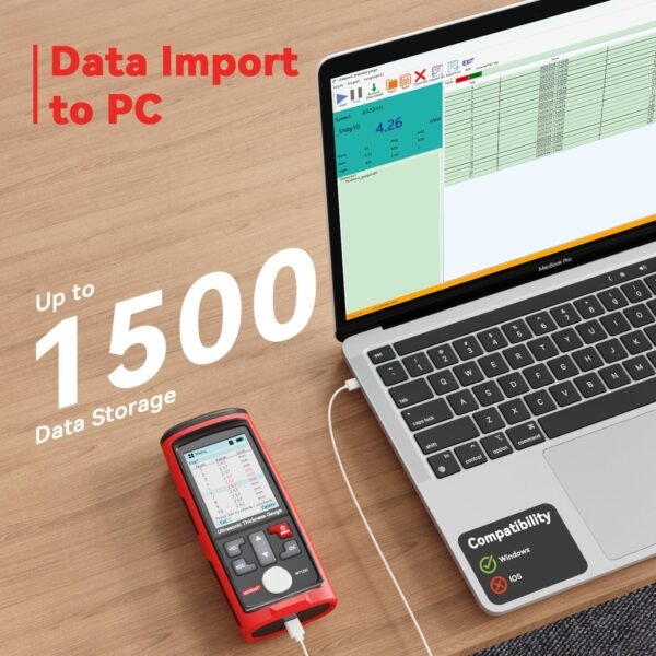 Wintact Digital Ultrasonic Thickness Gauge——WT1201 - Image 3
