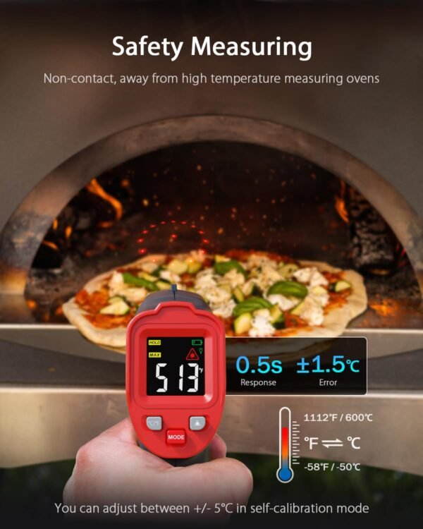 Wintact Infrared Temperature Thermometer Gun, Digital Non-Contact Laser ——WT327B - Image 2